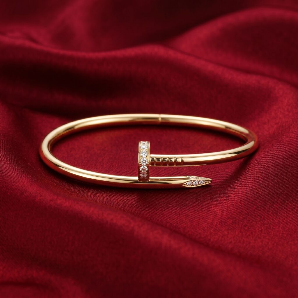 Cartier's, Juste un Clou Bracelet, Small Model, Gold Filled