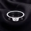 Cartier-Inspired, LOVE Ring 1 Stone