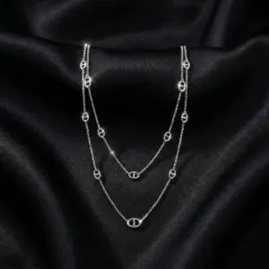 Dior Luxury Style Designer Pig Nose Necklace