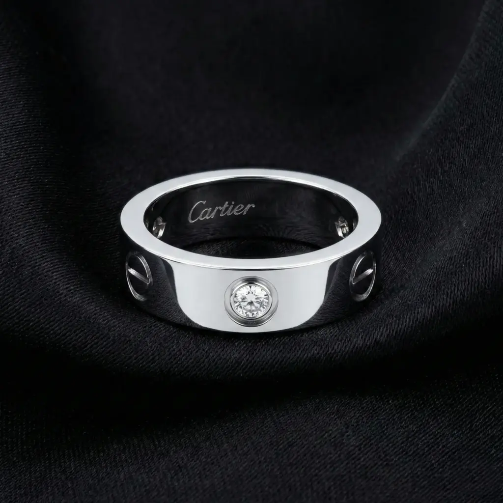 Cartier's, LOVE Ring 3 Stone