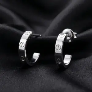 Cartier LOVE hoop earrings, small model