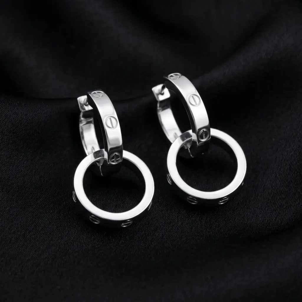 Cartier LOVE earrings, multiwear