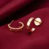 Drop earrings