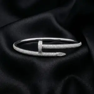 Cartier Juste un Clou bracelet, classic model, stones