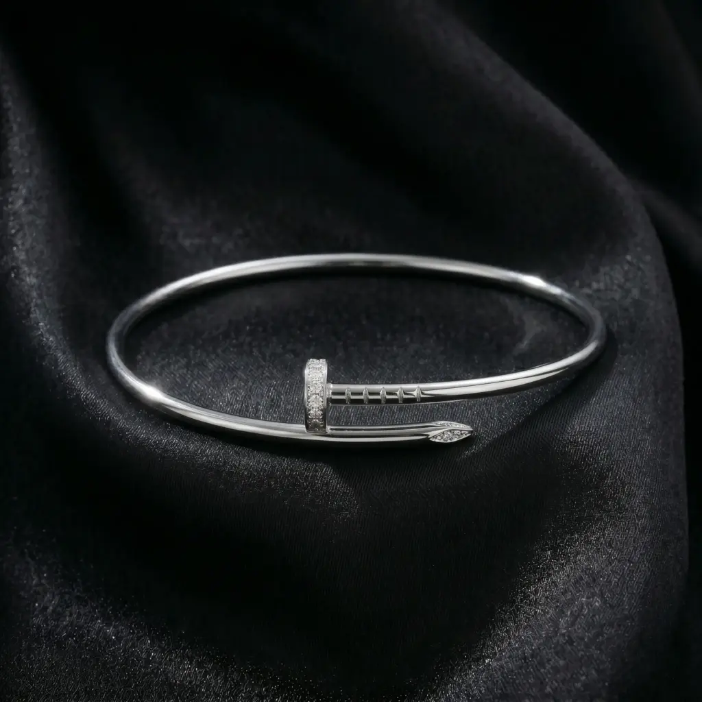 Cartier Juste un Clou bracelet, small model, stones