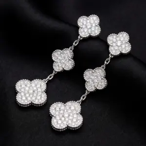Van Cleef & Arpels, Magic Alhambra earrings, 3 motifs