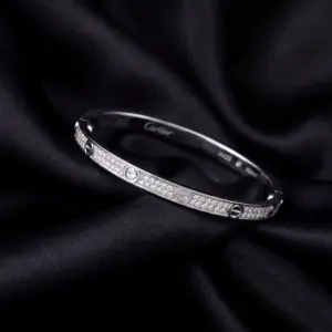 Cartier LOVE bracelet, small model, paved